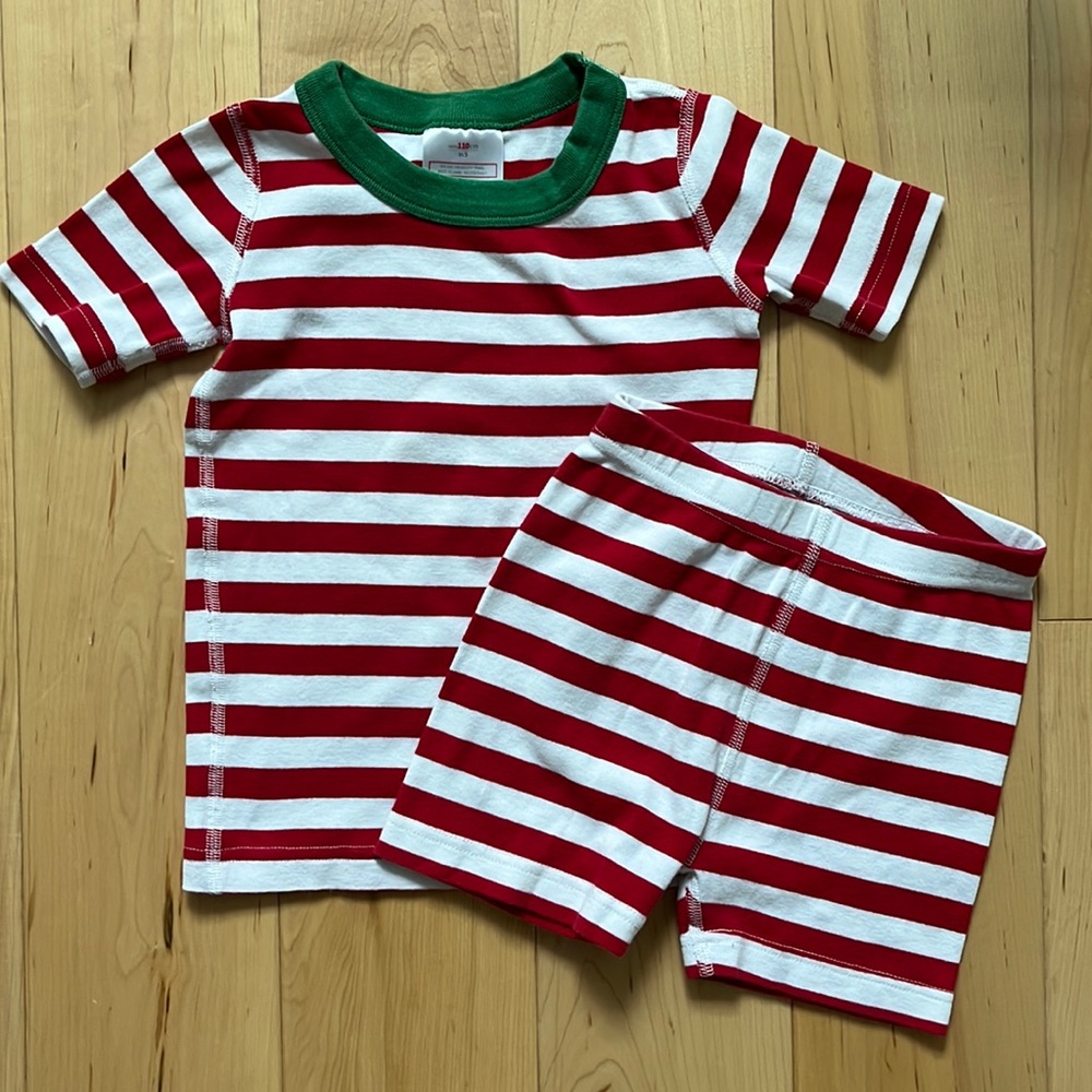 Hanna Andersson Striped Short John’s